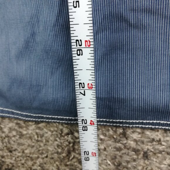 KUIU Shirt Basin Short Sleeve Button Up Blue Mens Large - Picture 9 of 10